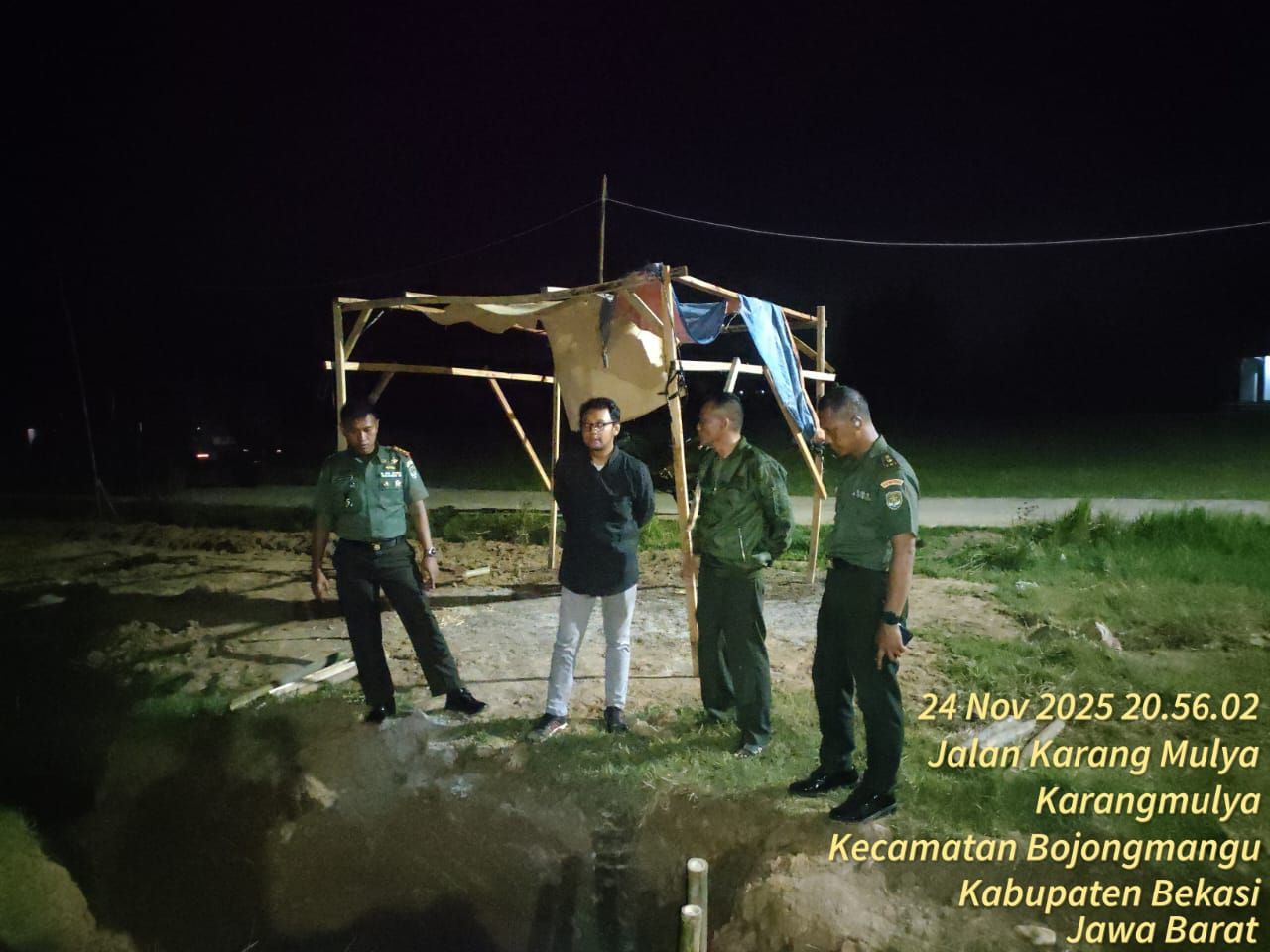 Tak Kenal Lelah, Dandim 0509/Kabupaten Bekasi Kunjungi Tiga Titik Lokasi Koperasi Desa Merah Putih