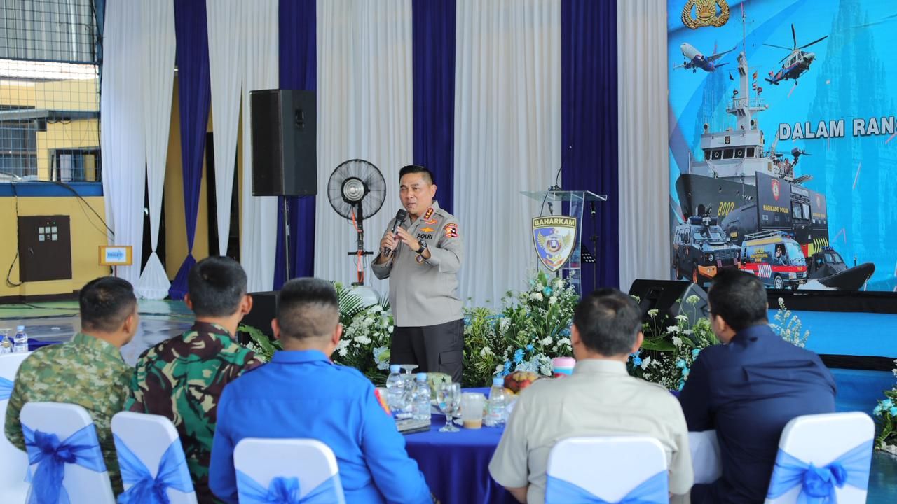 Kabaharkam Polri Pimpin Kegiatan Sinergisitas Komunitas Kamtibmas Jelang Nataru 2025