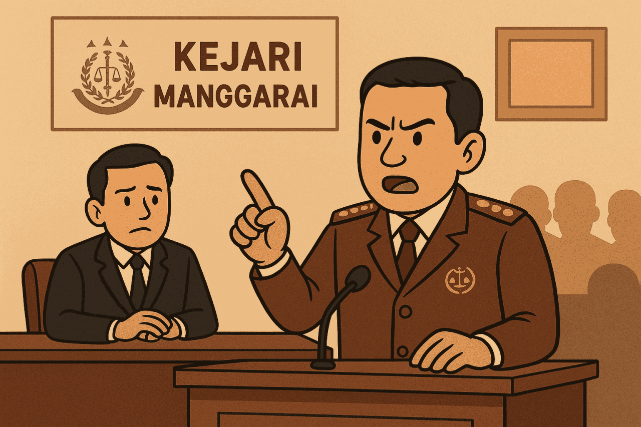 Kajati NTT Serius Usut Dugaan Suap Jaksa Manggarai, Bupati Hery Nabit Diduga Mangkir