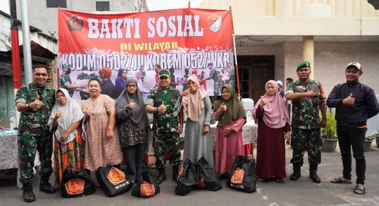 Kodim 0502/Jakarta Utara Fasilitasi Bakti Sosial Mabes TNI untuk Warga Koja