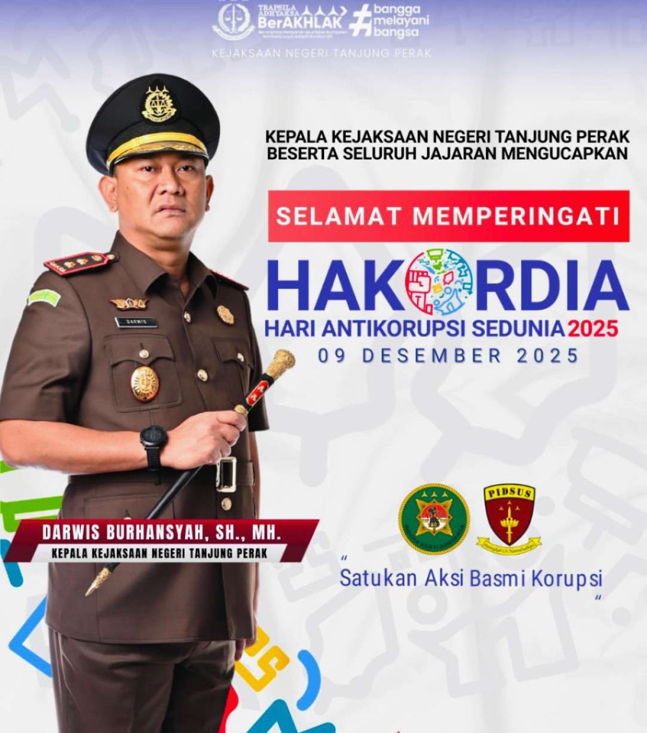 Peringatan Hakordia 2025, Kejari Tanjung Perak Ungkap Capaian Pidsus dan Sita Rp 75 Miliar