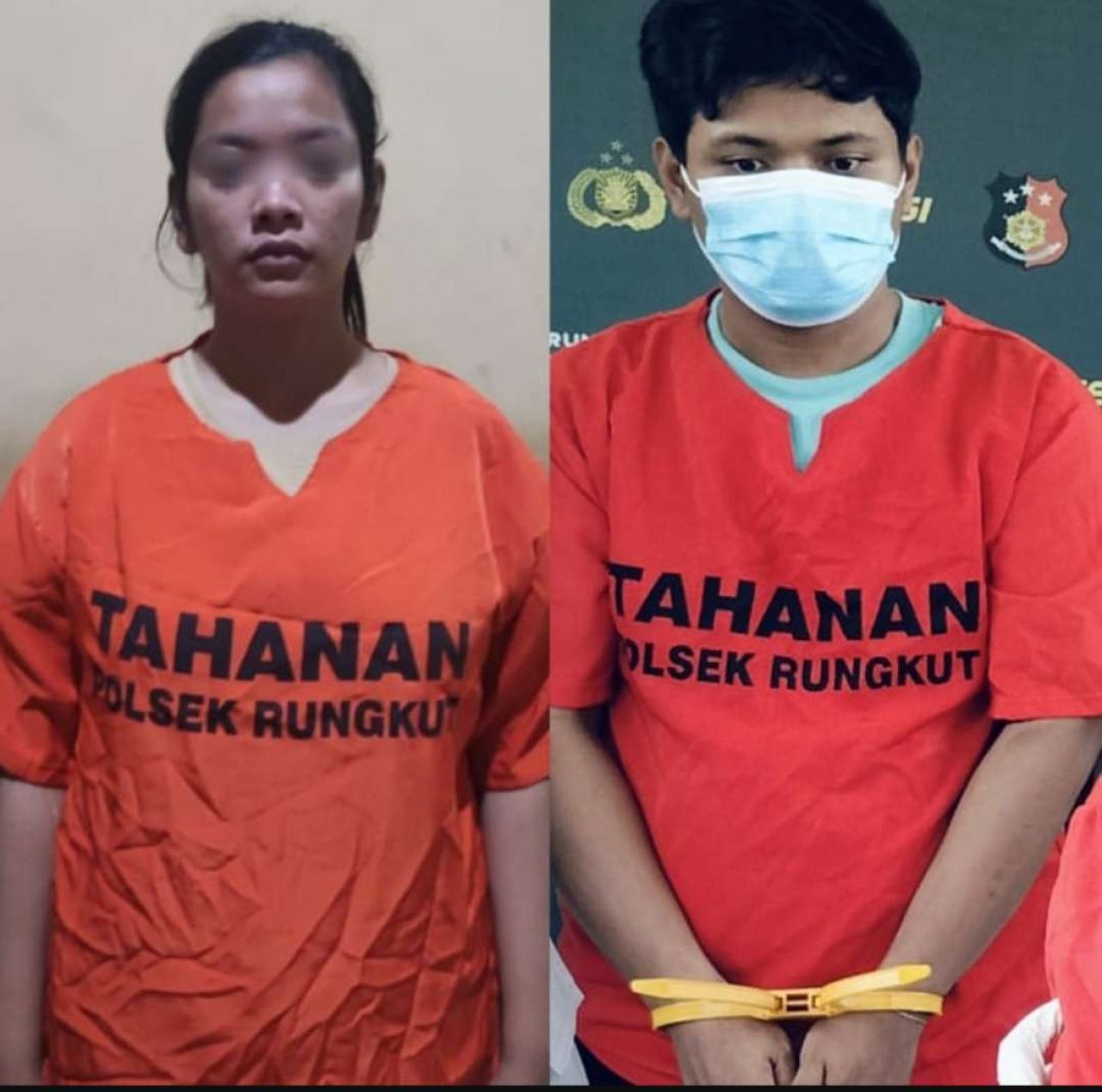 Polsek Rungkut Tangkap Pasangan Penadah Motor Curian