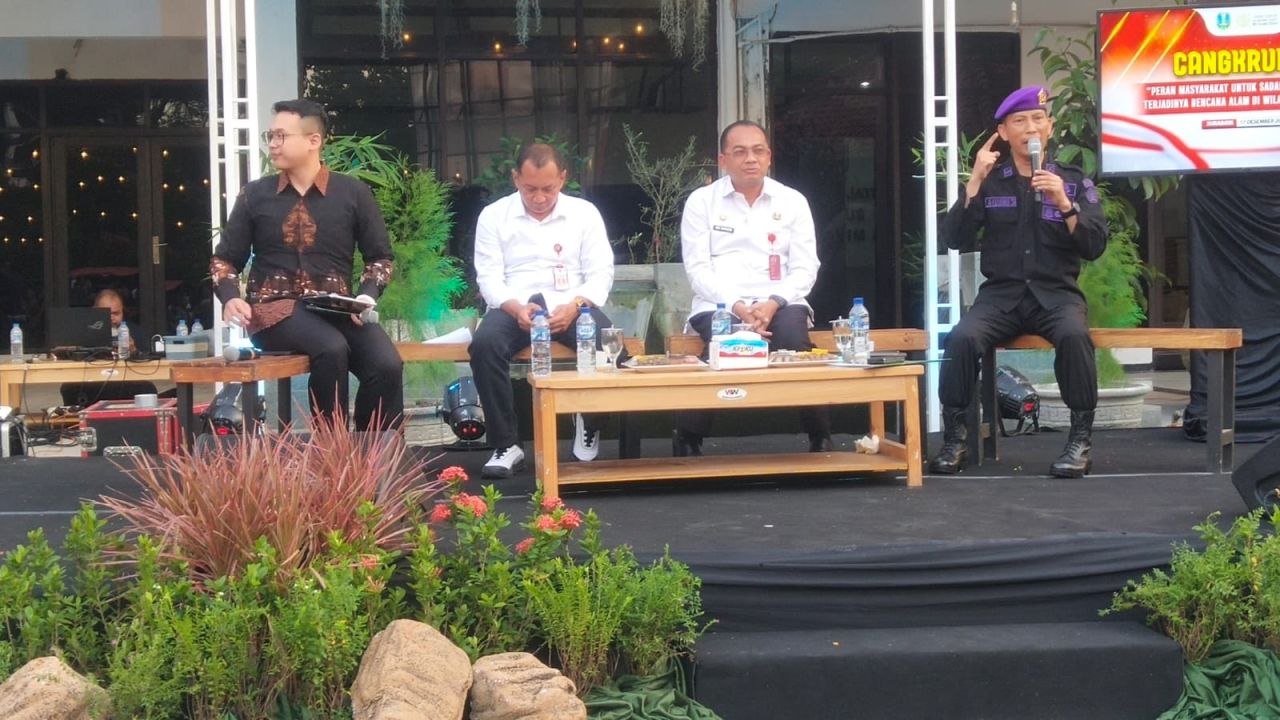 Cangkruan Kebangsaan Bakesbangpol Jatim Menggema, IARMI–MENWA Satukan Barisan Jaga NKRI dan Siaga Bencana