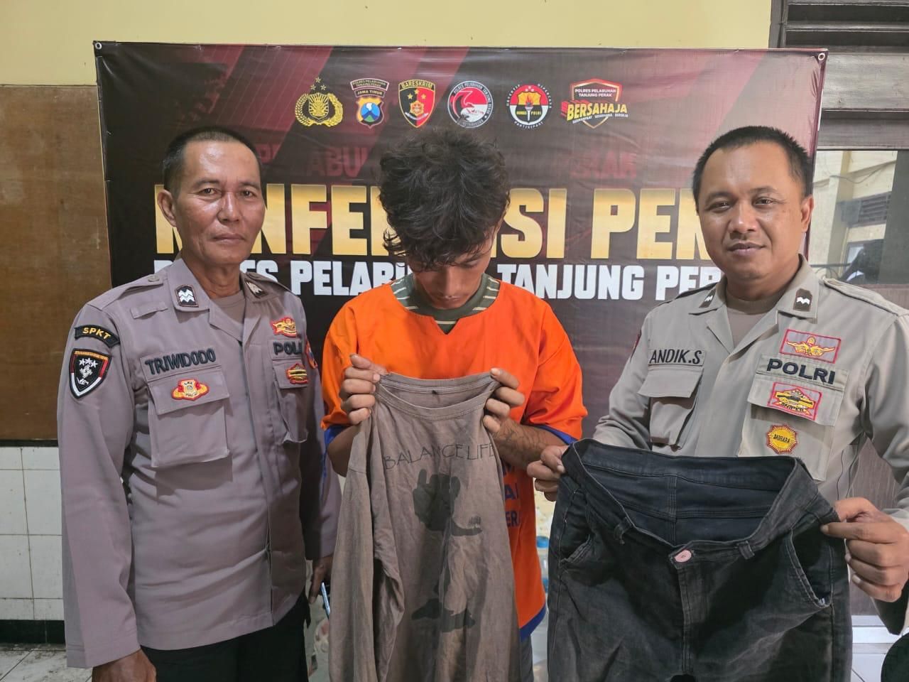 Jejak Kriminal Residivis Curanmor Antarkota Terhenti di Tangan Polsek Kenjeran