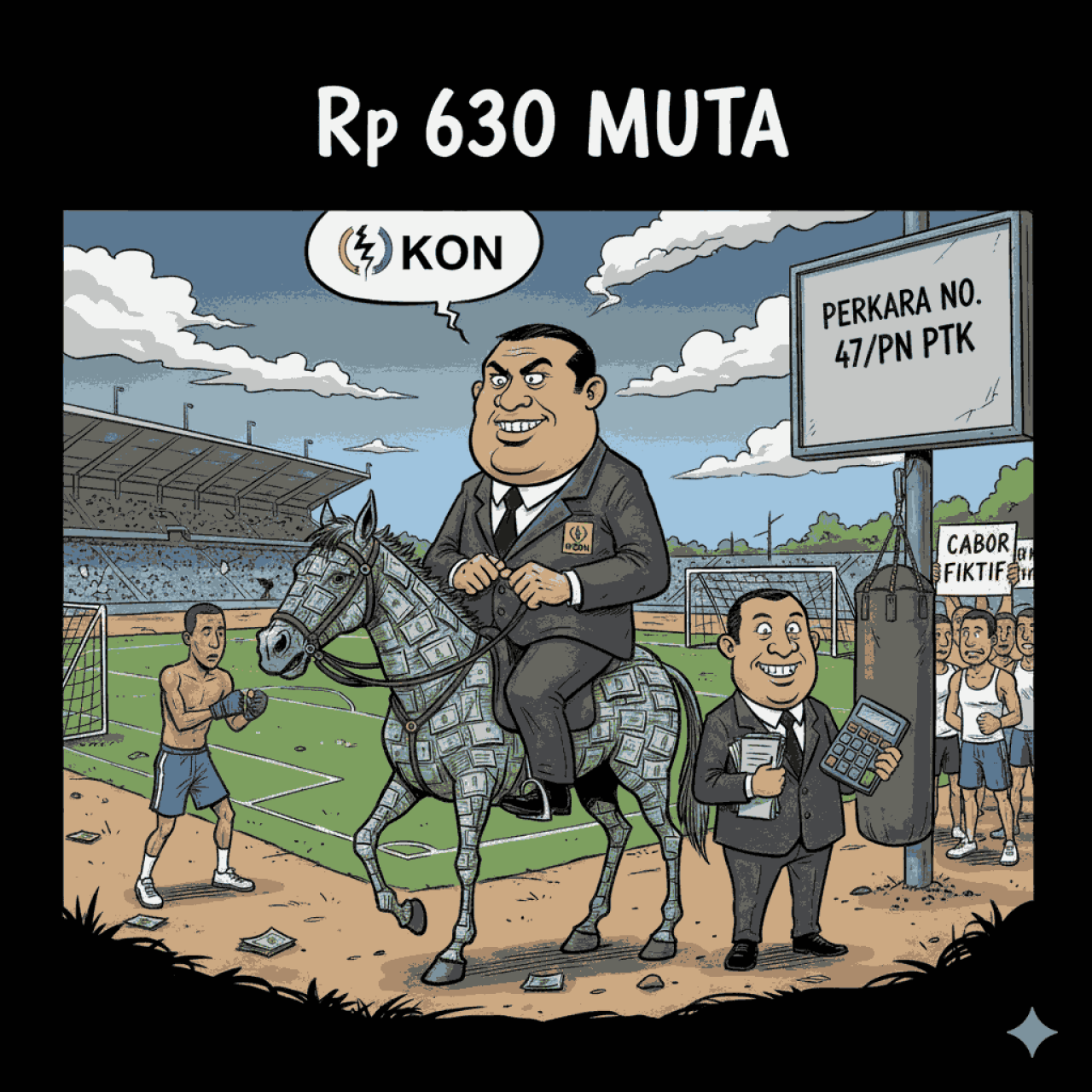 Sidang Korupsi KONI Sambas: Terungkap Modus SPJ Fiktif Rp 630 Juta