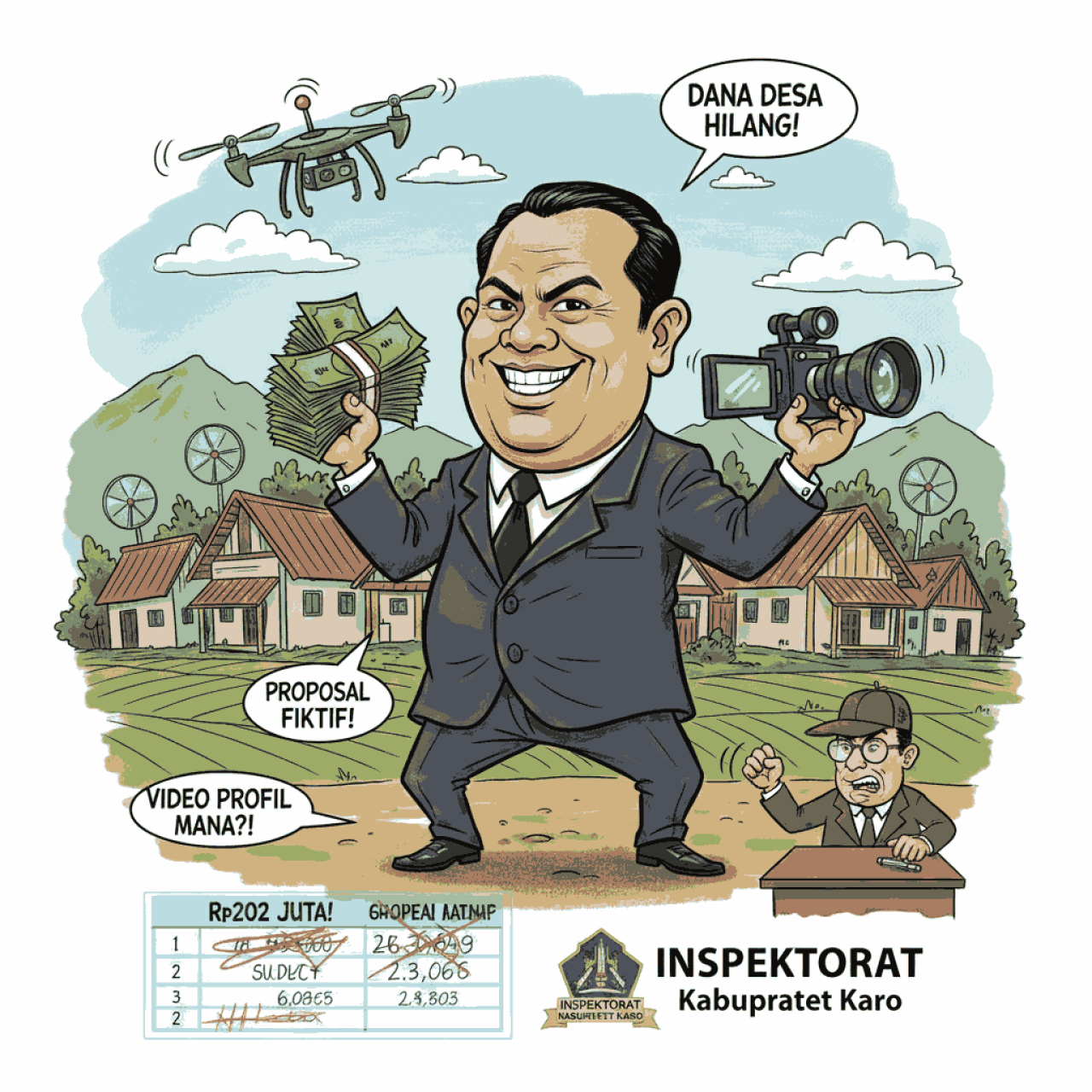 Korupsi Video Profil Desa Karo: Direktur CV Promiseland Didakwa Rugikan Negara, Terdakwa Siapkan Eksepsi