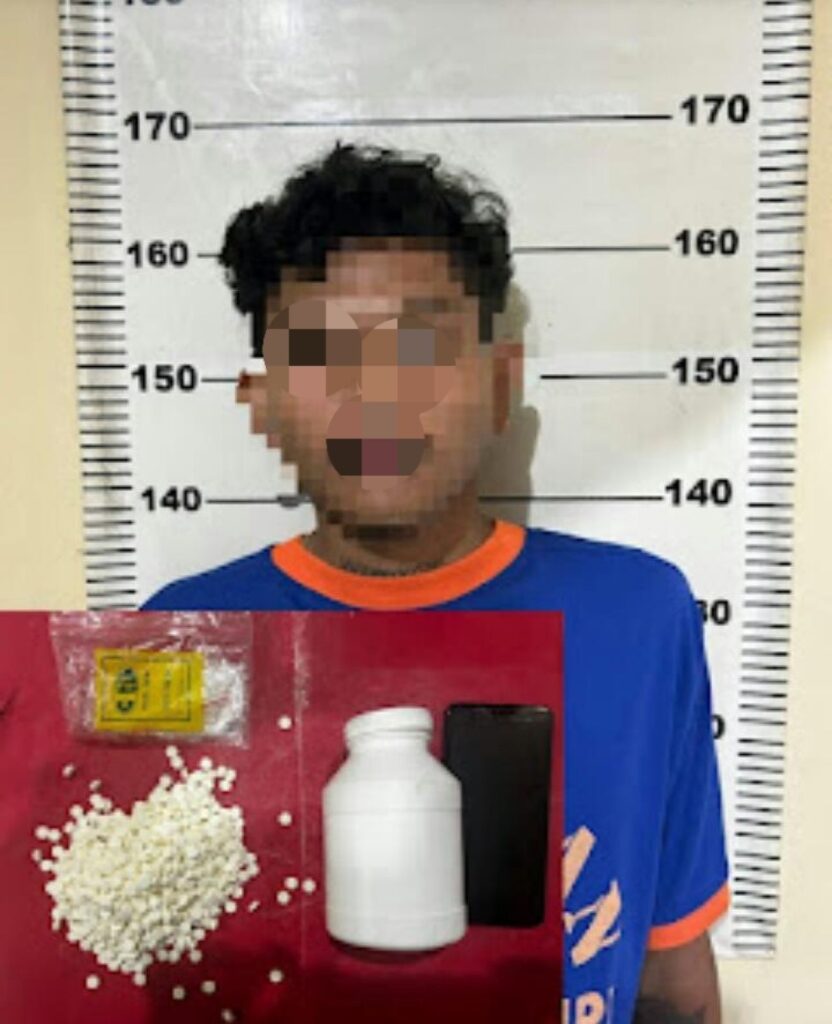 Diduga Mengedarkan Pil Dobel L, Pria asal Kepung Kediri diamankan Polisi