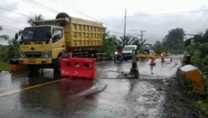 Ada 7 Wilayah Rawan Laka di Jalan Umum Lingkar Walangsi-Kapar Kecamatan Barabai, Jalan Umum Desa Pajukungan