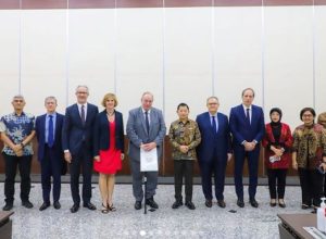 Menteri PPN/Bappenas RI Gelar Pertemuan Bilateral