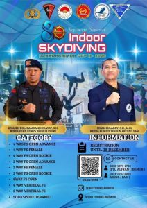 Join The Competition! Kejurnas Indoor Skydiving Dankorbrimob Cup II 2025