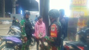 Patroli Gabungan Digelar Koramil 06 Setu Antisipasi Gangguan Kamtibmas