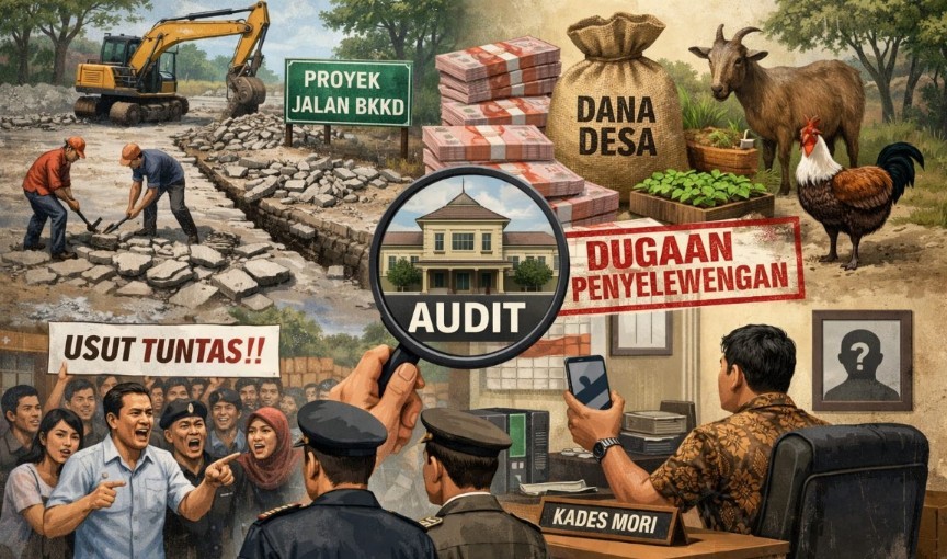 Borok Desa Mori Terkuak: Dana Desa 2024 Diduga Menguap