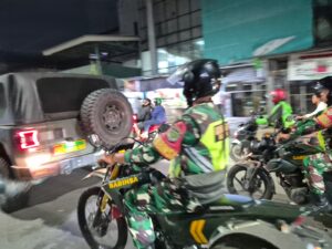 Tingkatkan Keamanan, Koramil 02/Pondok Gede Kerahkan Rantis Maung Sisir Wilayah Rawan