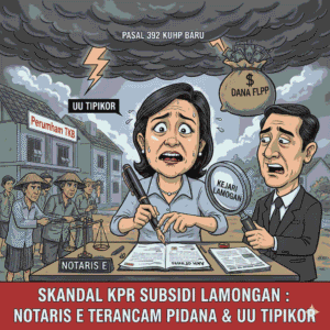 Bedah Hukum Skandal KPR Subsidi: LBH CAKRAM Soroti Ancaman Pasal Pemalsuan Akta Otentik dan Tipikor