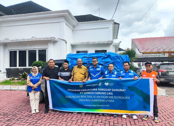 PT Donggi Senoro LNG x Rumah Zakat Salurkan 100 Paket Hygiene Kit untuk Warga Terdampak Banjir di Besitang, Sumatera Utara