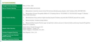Banding Oknum TNI Koptu IR “Ditolak”, Dwi Heri Mustika: Terima Kasih POM DAM, Dilmil & Dilmilti III Surabaya