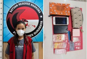 Polrestabes Surabaya Ciduk IRT Banyu Urip Wetan, Amankan Sabu 10 Gram di Kotak Pink