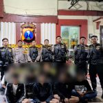 Delapan Pemuda Ditangkap Polisi Saat Hendak Tawuran di Surabaya, 2 Sajam Disita Tim Jogoboyo