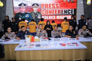Bongkar Jaringan Narkoba di Madiun, Polres Sita 1,1 Kg Sabu dan Tangkap 4 Tersangka