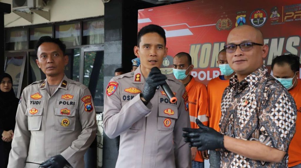 Polresta Malang Kota Ungkap 3 Kasus Curanmor, Empat Tersangka Terancam Tujuh Tahun Penjara