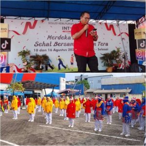 Pesta Kuliner Nusantara di Interio Home Furnishing Cengkareng Dibuka dengan Senam Tera