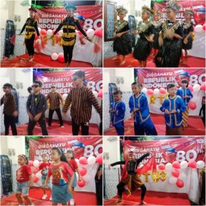 Gebyar Pentas Seni Kupang Gunung Jaya, Warga Surabaya Rayakan HUT RI ke-80 Penuh Kekeluargaan