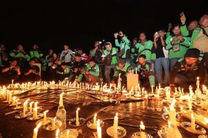 Aksi Damai Driver Online: Doa Bersama untuk Almarhum Affan Kurniawan