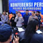 Polres Bojonegoro Bongkar Sindikat Curanmor Antar Kabupaten, Lima Pelaku Dibekuk