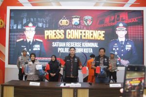 Polres Kediri Kota Ringkus Lima Pelaku Pengeroyokan Disertai Pembacokan Brutal di Jalan Dworowati