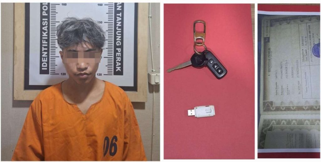 Karyawan Nekat Curi Motor Rekan Kerja di Margomulyo Surabaya, Ditangkap Polsek Asemrowo