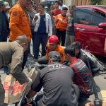 Kecelakaan Beruntun di Raya Kandangan Surabaya Tewaskan Pengendara Motor