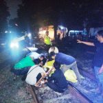 Pemuda Tewas Tertabrak KA di Waru Sidoarjo; Diduga Duduk di Rel Saat Kereta Melintas