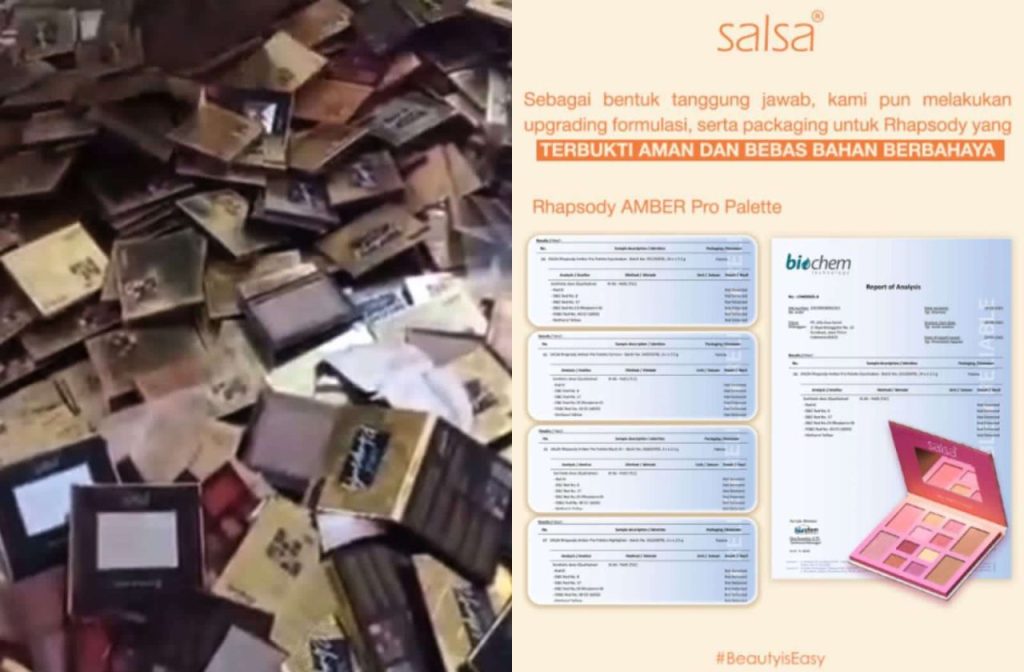 Salsa Cosmetic Klarifikasi Penarikan Produk, Tempuh Jalur Hukum Pabrik China
