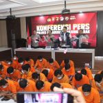 Operasi Sikat Semeru 2025, Polres Pelabuhan Tanjung Perak Ringkus 54 Pelaku Kriminal di Surabaya Utara