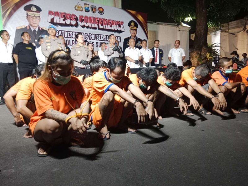 Polrestabes Surabaya Ungkap 43 Kasus Curanmor, 42 Tersangka Ditangkap