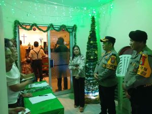 Jelang Natal 2025, Polres Pelabuhan Tanjungperak Sterilisasi Gereja demi Keamanan Jemaat