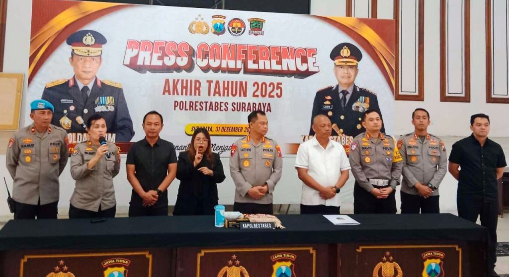 Rapor Akhir Tahun Polrestabes Surabaya: 472 Maling Motor Diringkus !