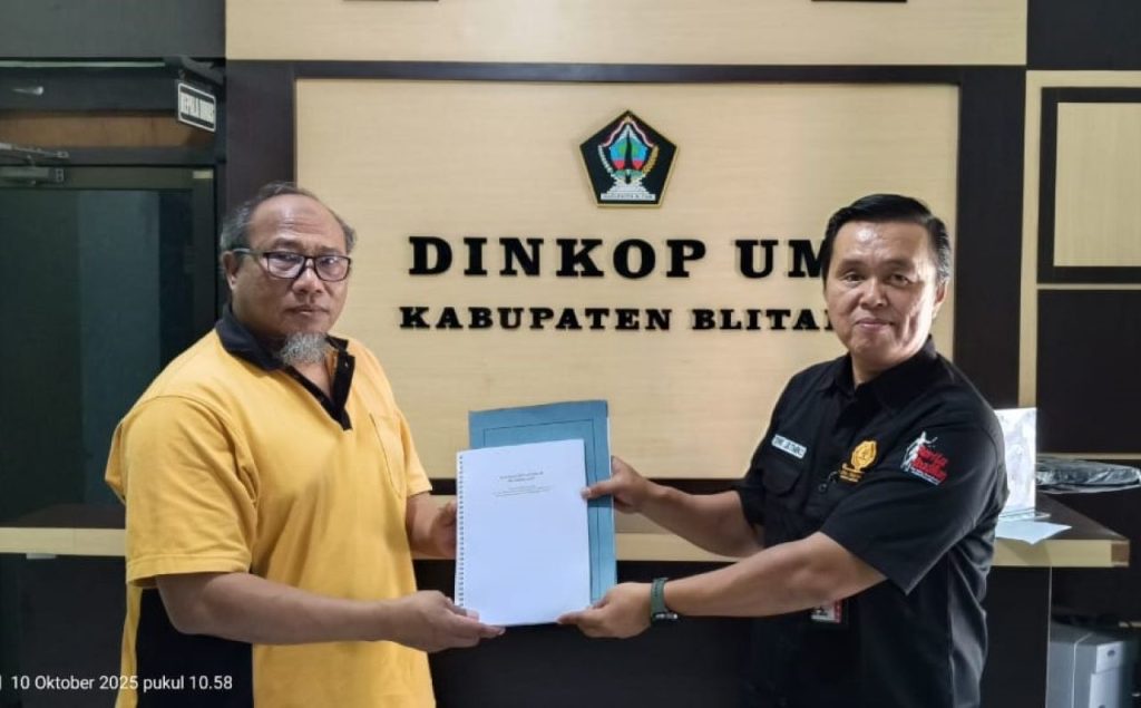 LBH Cakram Resmi Laporkan Dugaan Pembobolan Kantor KSP Sri Semar Sakti ke Dinkop Usaha Mikro Kabupaten Blitar