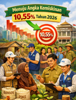 Bidik Target 10,55 Persen, Pemkab Bojonegoro Gencarkan Pemutakhiran Data Kemiskinan Berbasis DTSEN