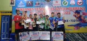 Turnamen Tenis Meja Se-Jawa Timur Sukses Gaungkan Semangat Kompetisi dan Silaturahmi