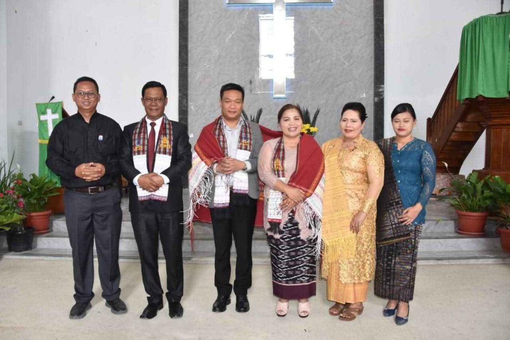 Bupati Humbang Hasundutan Hadiri Pesta Pembangunan HKBP Sinambela-Simanullang