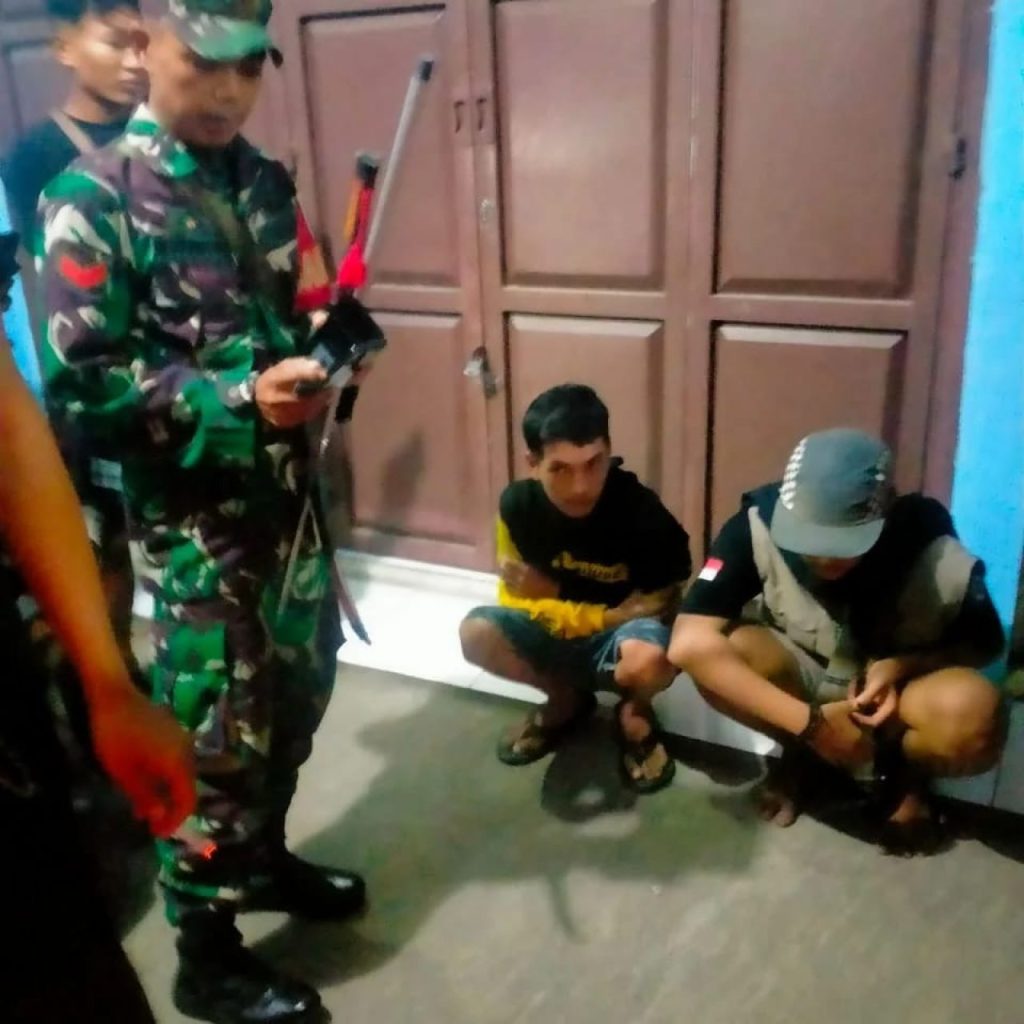 Babinsa Kodim 0602/Serang Gagalkan Tawuran Antar Remaja