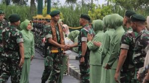 Danbrigif PR 18 K Letkol Inf Danang Prasetyo Wibowo Laksanakan Kunjungan Kerja ke Yonif PR 502/UY Kostrad