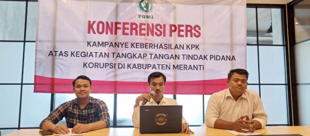 FGMI Apresiasi Kegiatan OTT KPK Di Kabupaten Meranti