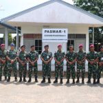 Berikan Pengarahan, Danlantamal XII Kunjungi Yonmarhanlan XII