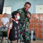 Ajak Bertoleransi Sejak Dini, Dandim 0507/Bekasi Kunjungi SD Global PMS Kota Bekasi, Berikan Materi Wasbang