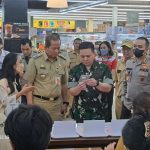 Jelang Lebaran, Dandim 0502/JU Bersama Forkompimko Jakarta Utara Cek Harga Dan Stok Ketersediaan Pangan