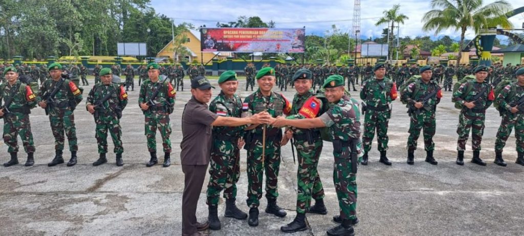 Danrem 174/ATW: Dalam Melaksanakan Tugas Personel Satgas Harus Menjadi Prajurit Anim Ti Waninggap