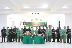 Korem 051/Wkt Syukuran HUT Ke-77Persit Kartika Chandra Kirana