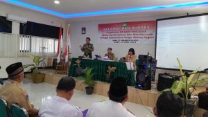 Pasiter Kodim 0502/JU Hadiri Pengukuhan Brigade Pancasila